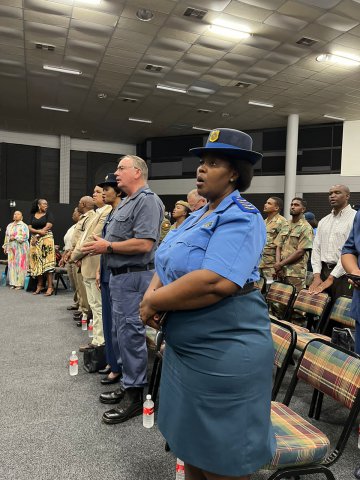 SAPS Easter Church Service