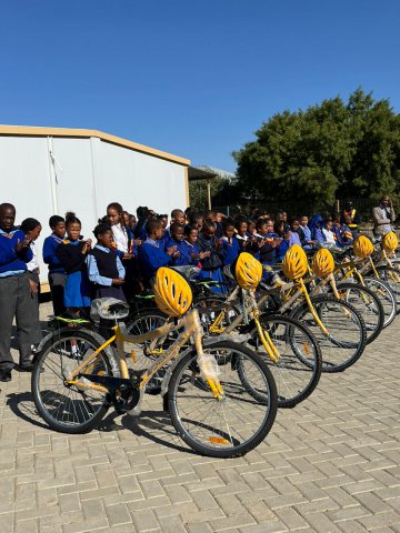 2024 - Shova Kalula Bicycle Distribution in Prieska & De Aar 