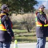 Female Law Enforcement on the R27 road in Calvinia