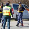 Female Law Enforcement on the R27 road in Calvinia