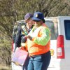 Female Law Enforcement on the R27 road in Calvinia